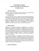 Informe oxido-reducción