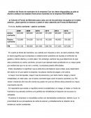 Fondo de Maniobra Caso Practico empresa ROCAMOSA