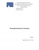 Psicologia industrial en venezuela
