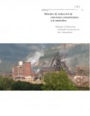 Métodos de reducción de emisiones contaminantes a la atmósfera