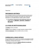 Trabajo Social. CARIDAD EN LA EDAD ANTIGUA