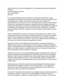 IMPORTANCIA DE TODOS LOS MIEMBROS DE LA ORGANIZACIÓN EN UN SISTEMA DE CALIDAD