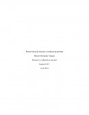 Proceso inicial de selección y evaluación de personas