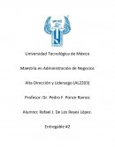 Entregable 2 Alta dirección y liderazgo