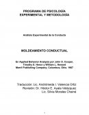 Modelamiento conductual