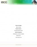 Planificación y Control de Gestión Base de Datos