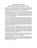 Normas de la etno educacion en Colombia