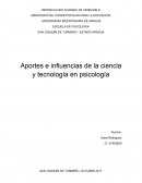Aportes e influencias de la ciencia y tecnología en psicología
