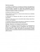 Marketing. Perfil del consumidor