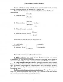 FUNDACIONES SOBRE PILOTES. Página 1