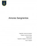 Analisis amores sangrientos