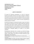 LÓGICA ¿QUÉ ES LA DEMOCRACÍA?