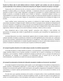 Resumen de la gestión al gobierno de lo escolar