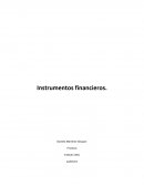 Control 6 finanzas. Instrumentos financieros