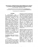 PROTECCIÓN Y CONSERVACIÓN DEL MEDIO AMBIENTE