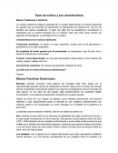 Tipos de música y sus características