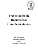 Documentos complementarios