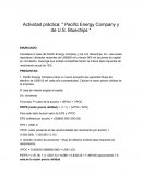 Actividad Practica pacific energy company y u.s. bluechips