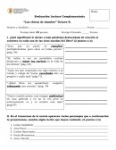 Evaluación Lectura Complementaria “Las chicas de alambre” Octavo B