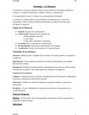 Psicologia - La Memoria