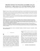 PREDICCIONES TECNOLOGICAS SOBRE SALUD HUMANA Y BIOLOGIA EN LOS PROXIMOS AÑOS