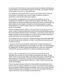 Calendario de pruebas, capacidad de comunicarse