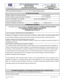 Proyecto de Investigación: ANÁLISIS DE FALLAS A LAS BOMBAS CENTRIFUGAS MODELO