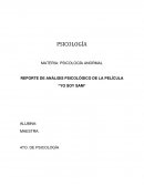 ANÁLISIS DE PELÍCULA “YO SOY SAM“