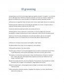El grooming