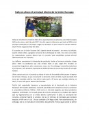 ITALIA PRINCIPAL CLIENTE DE LA UE