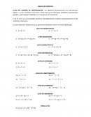 Leyes de álgebra - preposiciones