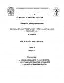 EMPRESA DE CRIOPRESERVACION Y TÉCNICAS INVADORAS REPRODCTIVAS