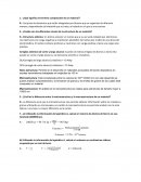 ¿Qué significa el termino composición de un material?