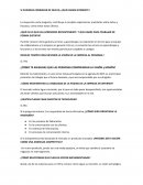 SI PUDIERAS COMENZAR DE NUEVO, ¿QUÉ HARÍAS DIFERENTE?