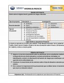 Proyecto Charla sobre la higiene bucal y gestión de riesgos naturales