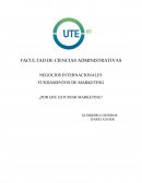 Porque estudiar Marketing