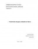 Tratamiento de aguas residuales en Ibarra