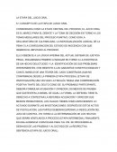 La etapa del juicio oral