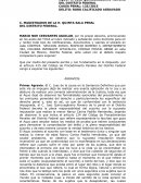 Escrito de agravios en materia penal