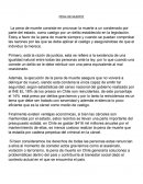 PENA DE MUERTE