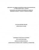 ANÁLISIS DE LAS FORMAS DE GESTIÓN DE CONFLICTOS EXISTENTES EN LA FAMILIA ENTRE ADULTO - INFANTE