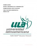 TAREA INDIVIDUAL 1 FUNCIONES ADMINSTRATIVAS