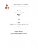 Actividad de Aprendizaje 3: “Plan de mercadotecnia y publicidad en el sector salud”