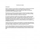 Condiciones de trabajo. Leyes y autoridades que regulan el trabajo en México