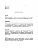 Conceptos básicos Ecología Medio ambiente