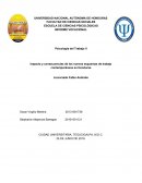 Psicología del Trabajo II Impacto y consecuencias de los nuevos esquemas de trabajo contemporáneos en Honduras