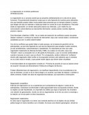 La negociación en el ámbito profesional