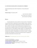 LA CONVIVENCIA ESCOLAR EN EL COLEGIO SANTA TERESITA