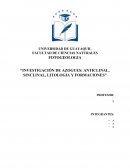 FOTOGEOLOGIA “INVESTIGACIÓN DE AZOGUES: ANTICLINAL, SINCLINAL, LITOLOGIA Y FORMACIONES”