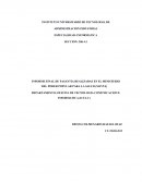 INFORME FINAL DE PASANTIA REALIZADAS EN EL MINISTERIO DEL PODER POPULAR PARA LA SALUD (M.P.P.S)